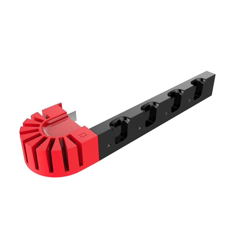 มัลติฟังก์ชั่ชาร์จแท่นวางสำหรับ Switch Joy-Con Controller Storage Bracket & Handle สำหรับ N-S เกม Accessor