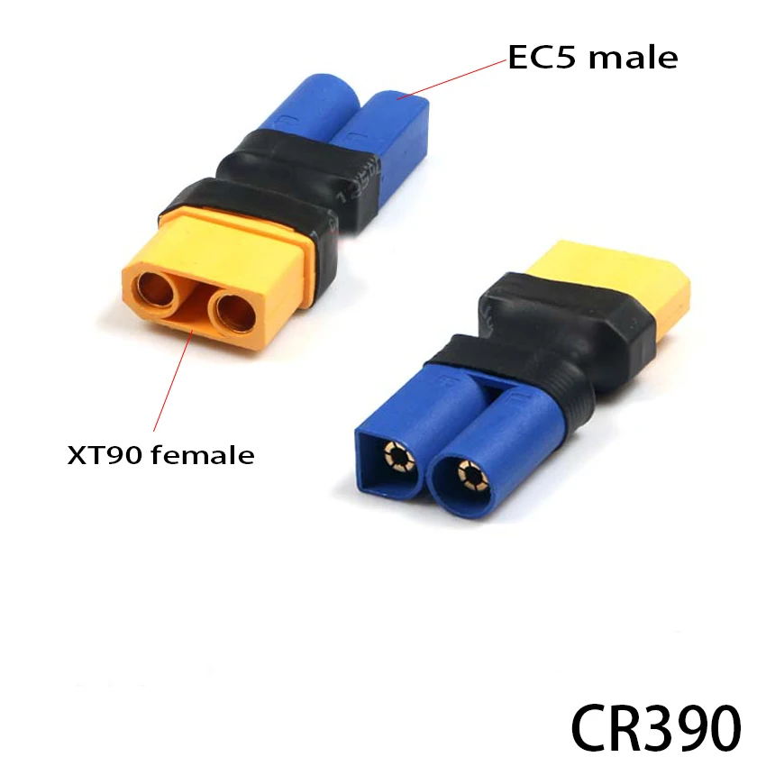 Adapter EC5 / EC3 to XT60 T Deans Female / Male Connectors Plug RC Lipo Battery Control Parts DIY