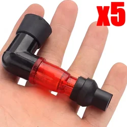 Universal Motorcycle Flash Spark Plug Cap Motorcycle Ignition Spark Plug Cap Elbow Flashing Spark Plug Cap For Motorbike