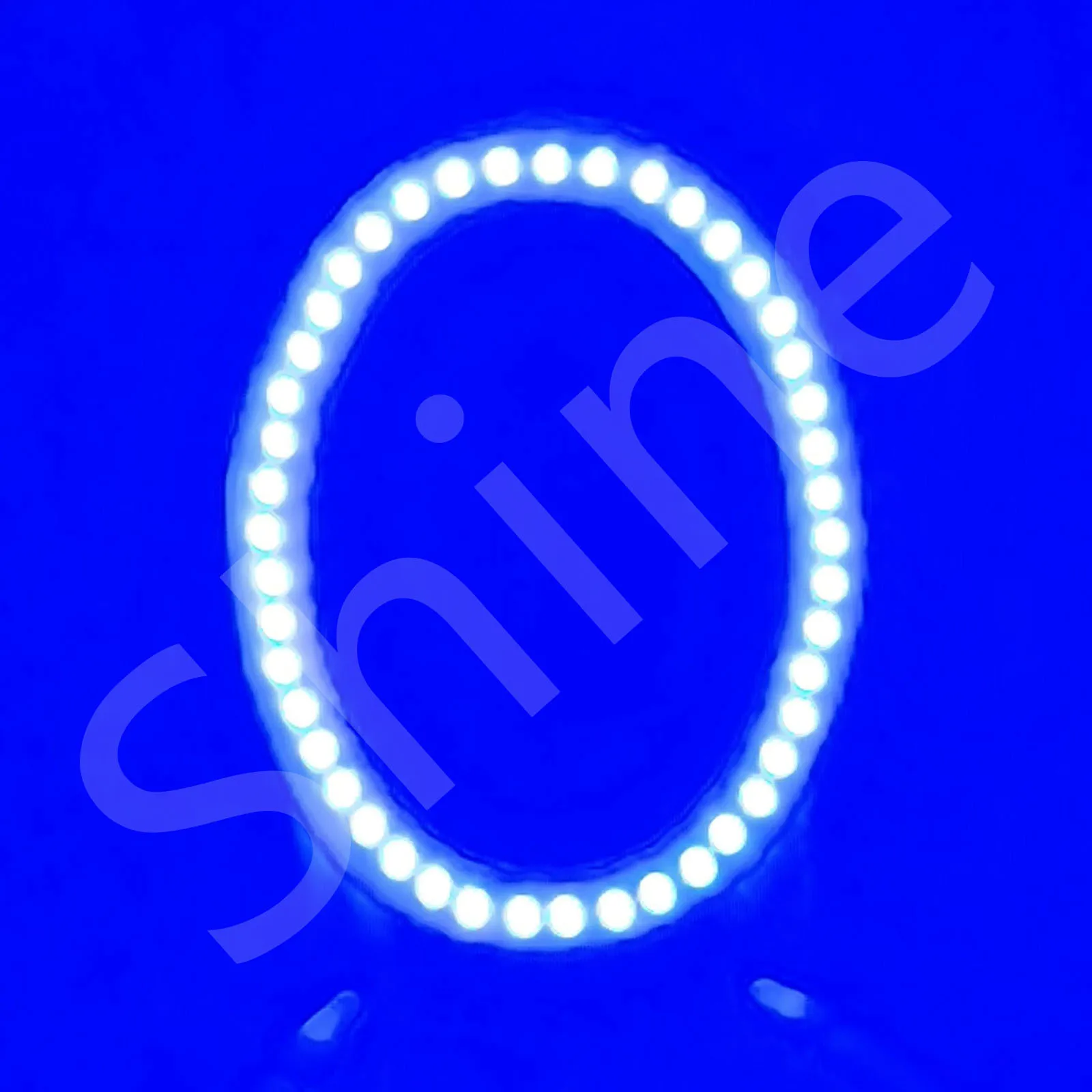 LED biru nomor filamen 0-9 LED COB DC3V lilin LED dioda untuk pesta liburan Natal ulang tahun dekorasi lampu aksesoris DIY