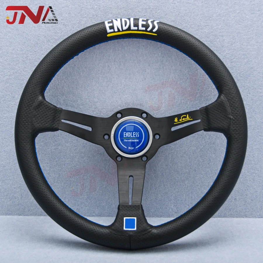 13inch 330mm JDM ENDLESS * NARDI Steering Wheel Racing Car Steering Wheel Sim Race Gaming Steering Wheel