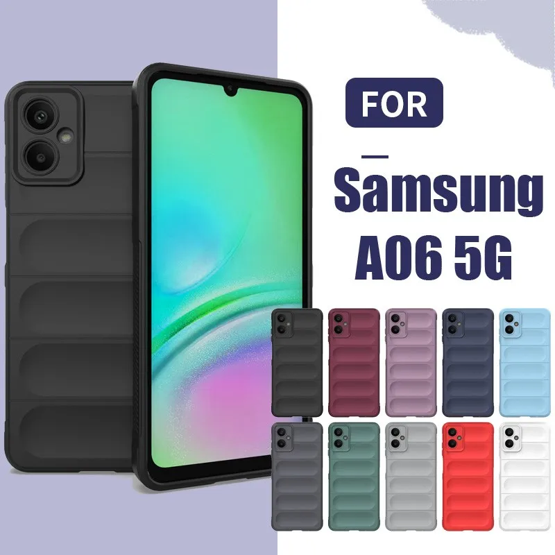 For Samsung Galaxy A06 5G Case for Galaxy A06 5G Cover Shell Shockproof Silicon Bumper Capa Back Phone Case For Samsung A06 5G