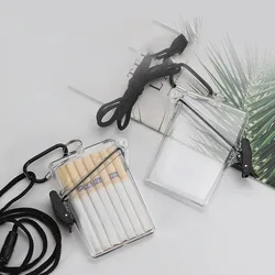 1PC Acrylic Cigarette Jar/Waterproof Cigarettecase/outdoors multifunctional Box Durable and Stylish