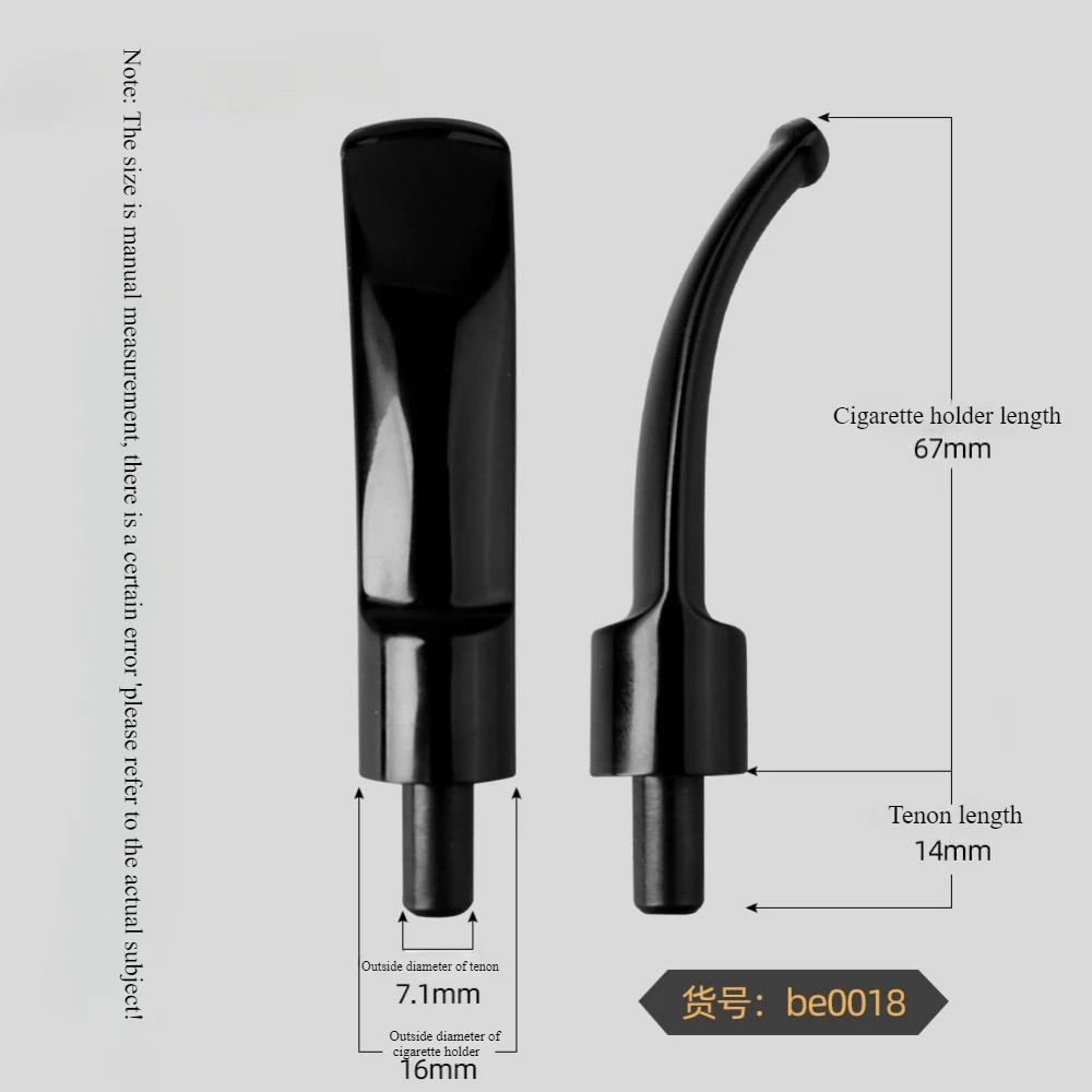 3MM  Tobacco Pipe Filter Holder   Pipe Mouthpiece Tobacco Smoking Pipe Mouthpiece Stem  Holder view 6