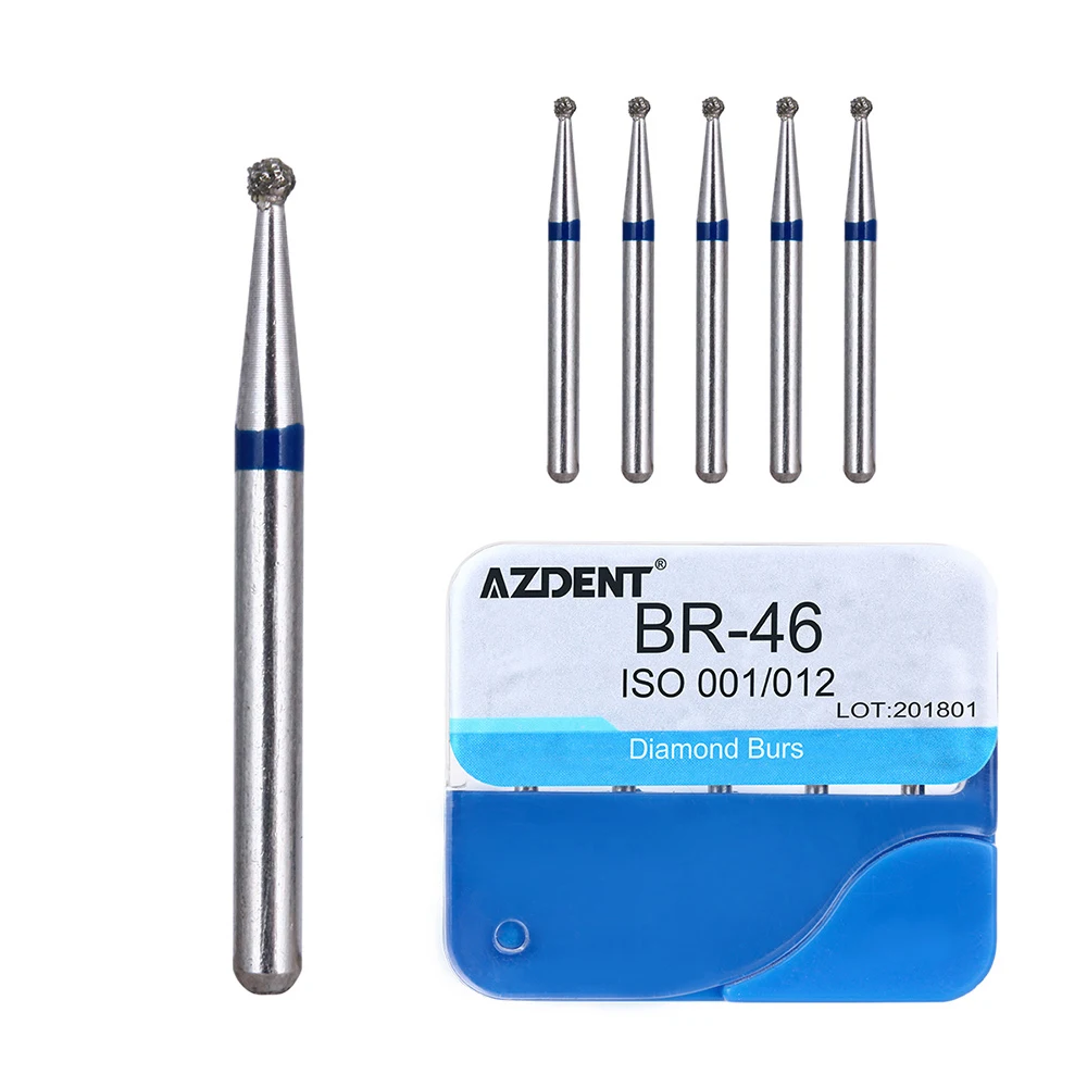 20 Boxen AZDENT Dental Diamantbohrer FG 1,6 mm für Hochgeschwindigkeits-Handstücke, mittlere Polierbohrer, Laborinstrumente, Zahnarztwerkzeuge – Detail 14