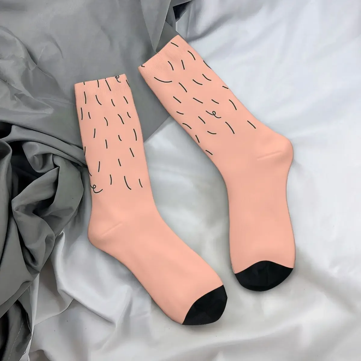 Calcetines de pierna peluda Harajuku, medias Súper suaves, calcetines largos para todas las estaciones, accesorios para Unisex, regalos de navidad