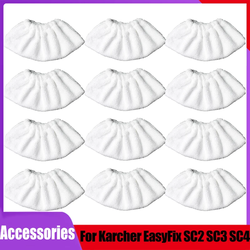 For Karcher Easyfix SC2 SC3 SC4 SC5 Steam Mop Cloth Cleaning Pad Cloth Cover Steam Floor Clean Up Cleaner Spare Accessor Parts