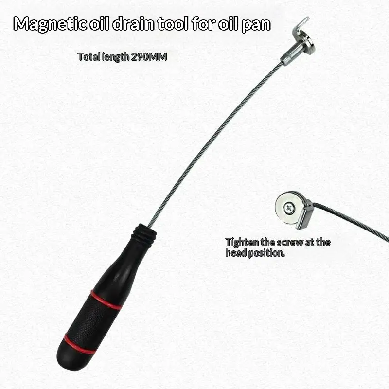 Oil Drain Screw Remover Anti-Scalding Magnetic Oil Pan Removal Tool Car Repair Accessories view 3