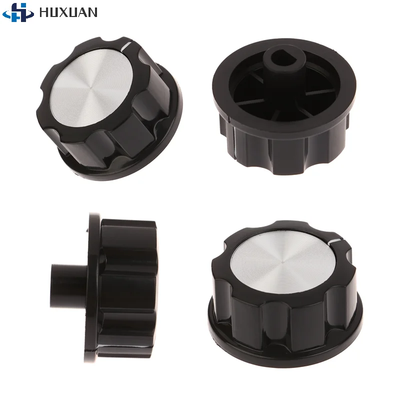Air Fryer Knobs 6mm D-Shaft Semi-Circular Hole Control Knob Replacement for Induction Cooker Oven Kitchen Appliance Accessories