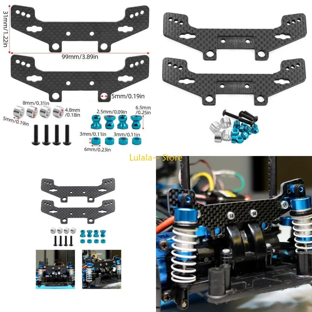 

Y4QA High Strength Carbon Fiber Shock Tower Upgrade for 1/10 Scale Models