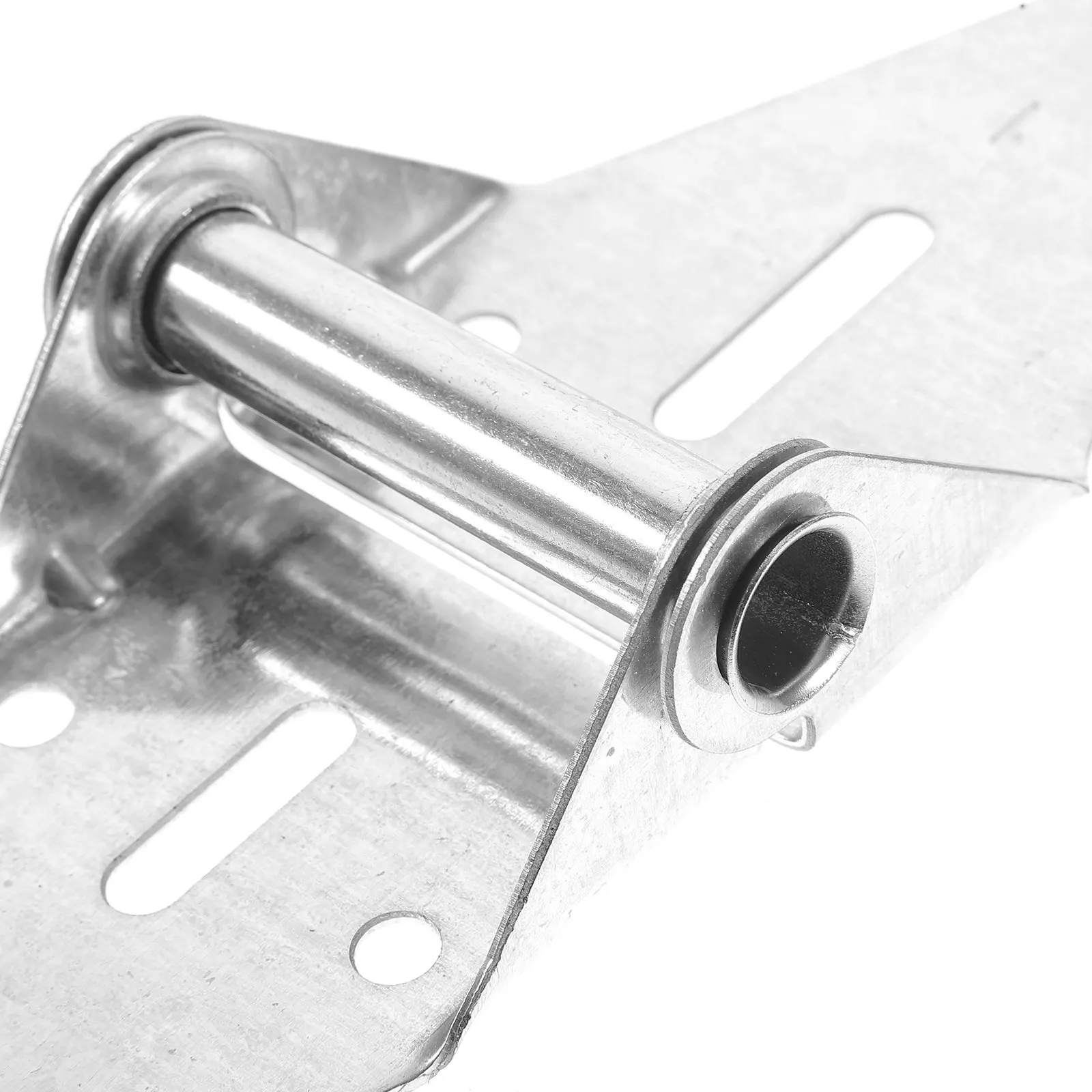 2Pcs Garage Door Hinge Thickened Iron Heavy Duty Self Closing Replacement Parts Compatible Residential Overhead Garage Door