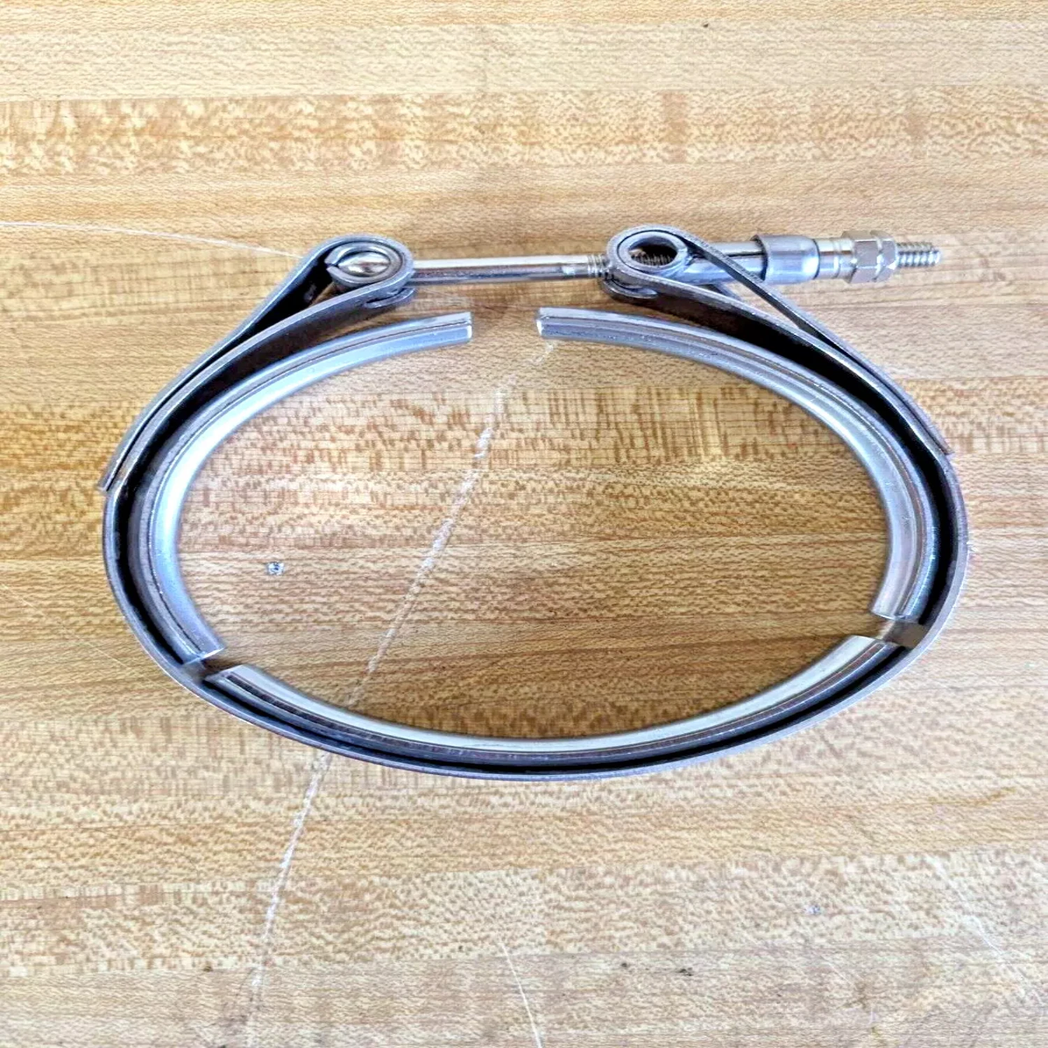 

NEW 4" Clamp, 304 Stainless Steel, for exhaust, turbo, V band V-Band Vband Clamp