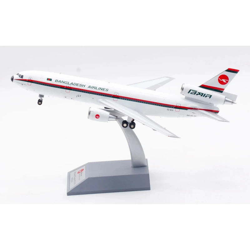 1:200 Diecast Alloy Plane INFLIGHT Biman Bangladesh DC-10-30 Aircraft Model S2-ACO Collection Display Gifts Fans Decoration