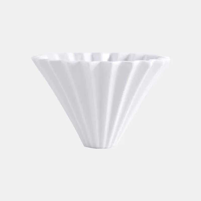 Pour-Over Flowers Shape Origami Ceramic Drip Multi-colored cake cups Espresso Coffee maker Filter V60 Funnel Accessories