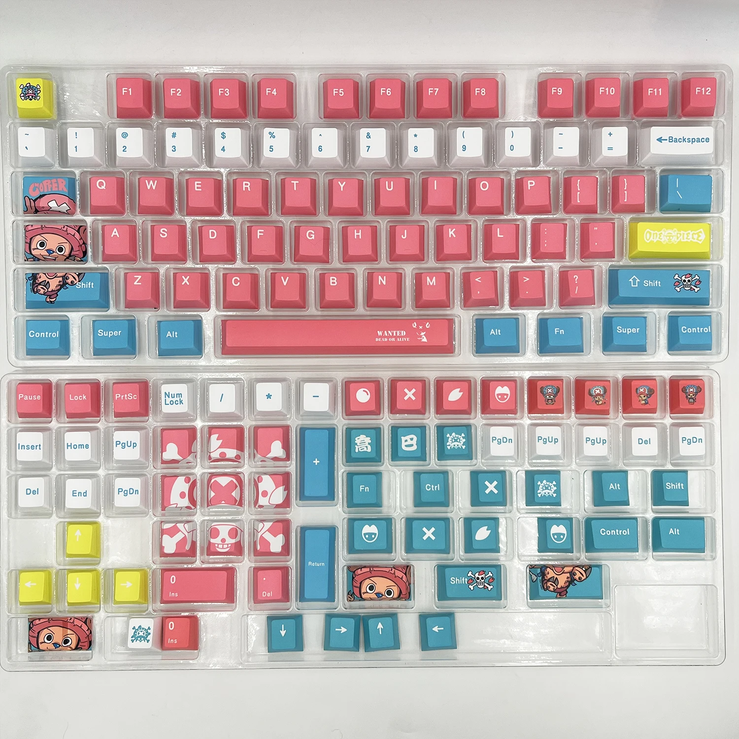 One Piece theme keycap Cherry Profile PBT material mechanical