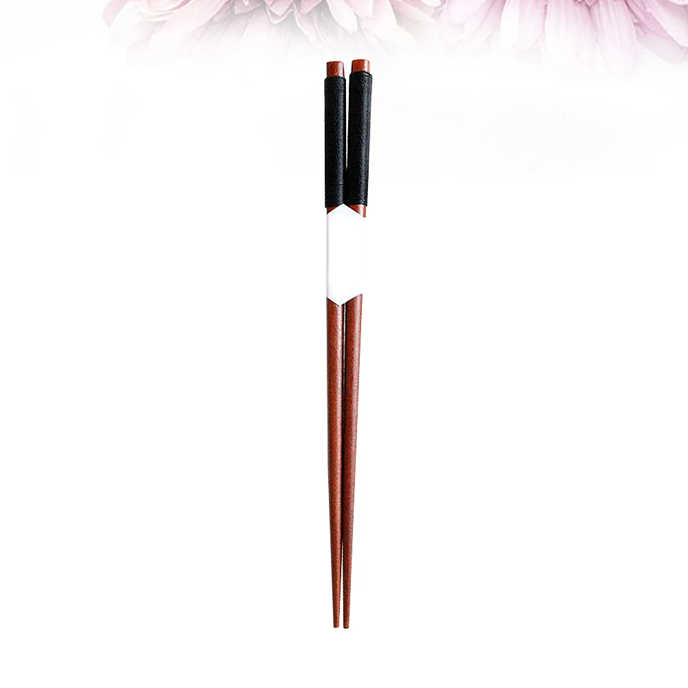 

3pcs 3 Pairs Chopsticks Reusable Wood Wooden Tableware Chopsticks Reusable Home Tableware Natural Logs Eco-friendly Storage