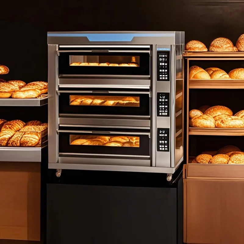 

High Quality Electric Chicken Rotisserie Chicken Roaster Machine Commercial Vertical Bread Oven Computer Digital Oven