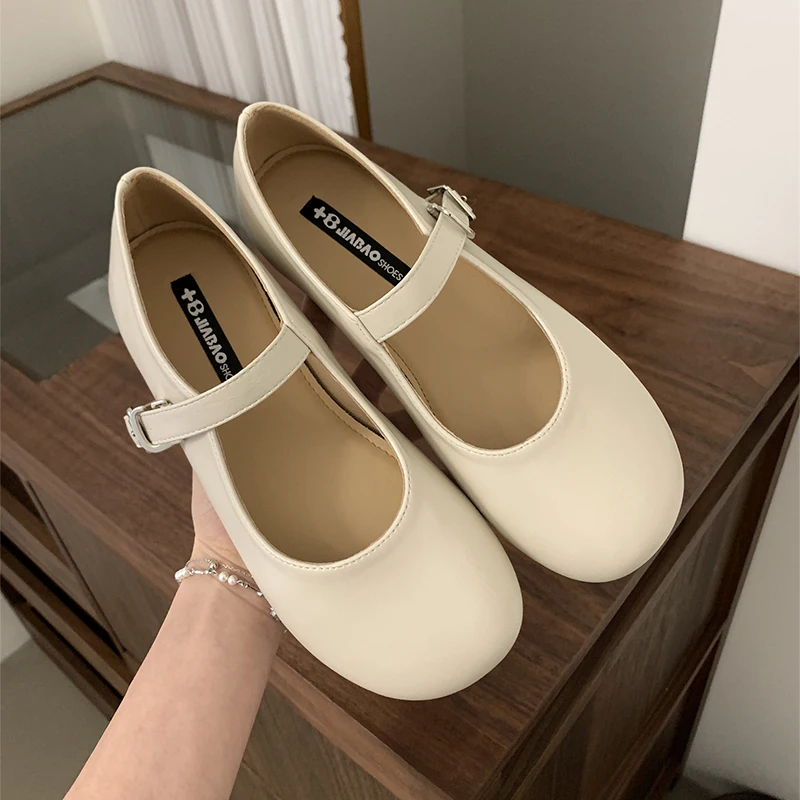 ZOOKERLIN Summer Women Slippers Outdoors Genuine Leather Shoes For Women Soft Bottom Sandals Slides Shoes Mary Jane Hollow Strap