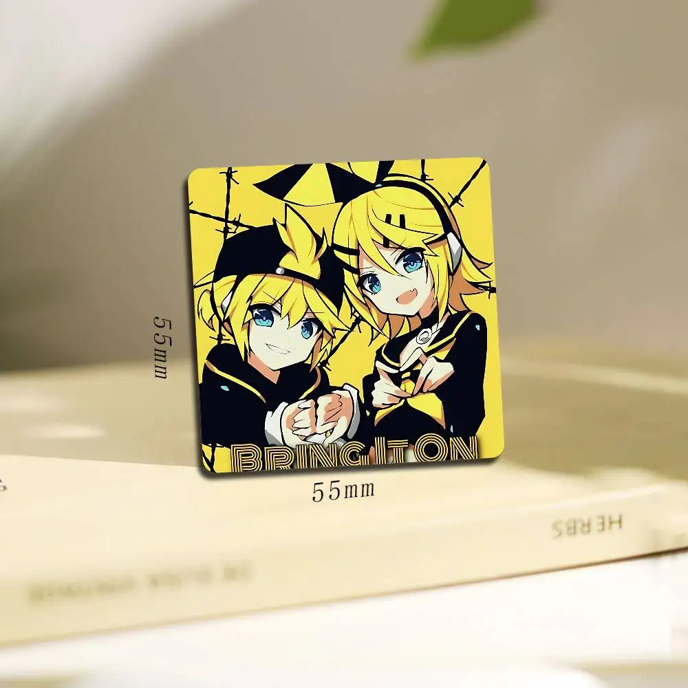 Кагаминес аниме Рин Ленс фоторамка фото магниты на холодильник магнитные наклейки на холодильник семья друзья дети подарки для домашних животных