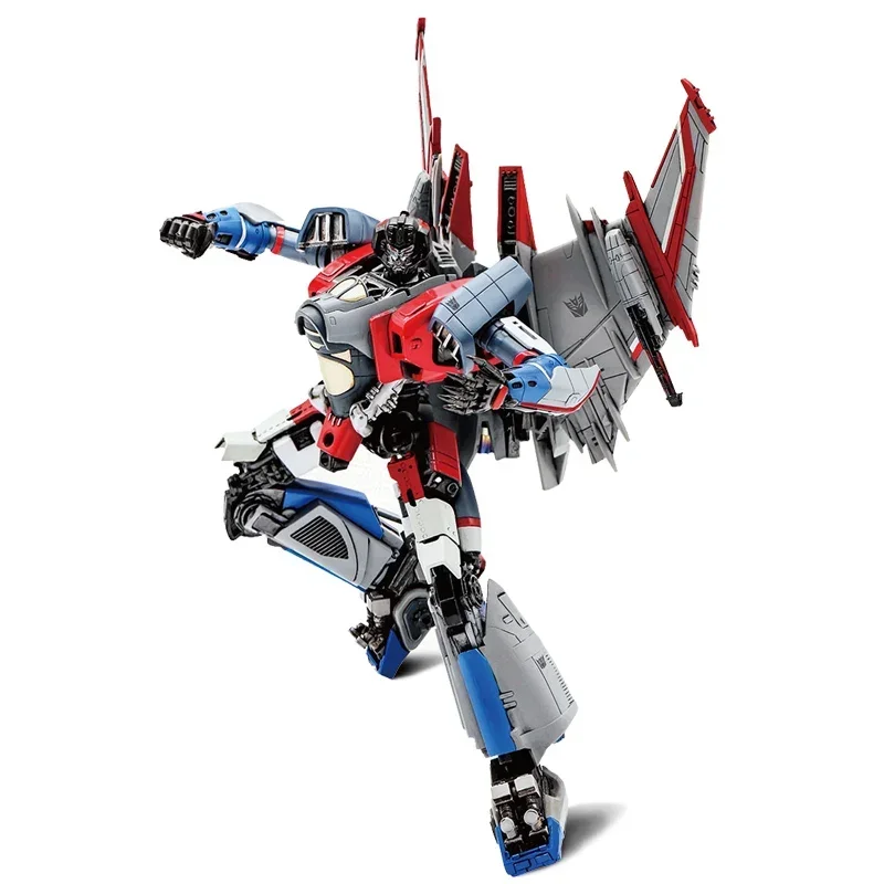 ในสต็อก Trumpeter สมาร์ทชุด SK08 TF6 Starscream กาวฟรี Transformation ของเล่น Movable ASSEMBLY หุ่นยนต์ Action Figures อะนิเมะของขวัญ