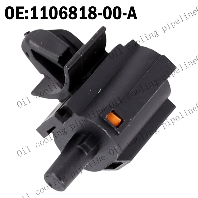 A+ 1*Temperature Sensor ABS Black For MODEL 3/Y 2017 For MODEL 3/Y 2023