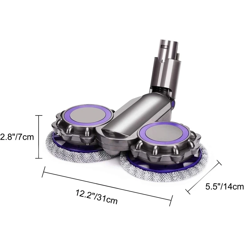 ملحق رأس ممسحة كهربائية لدايسون ، عصا لاسلكية ، أداة فرشاة مكنسة كهربائية ، فلتر خزان المياه بروس ، V7 ، V8 ، V10 ، V11 ، جديد ،