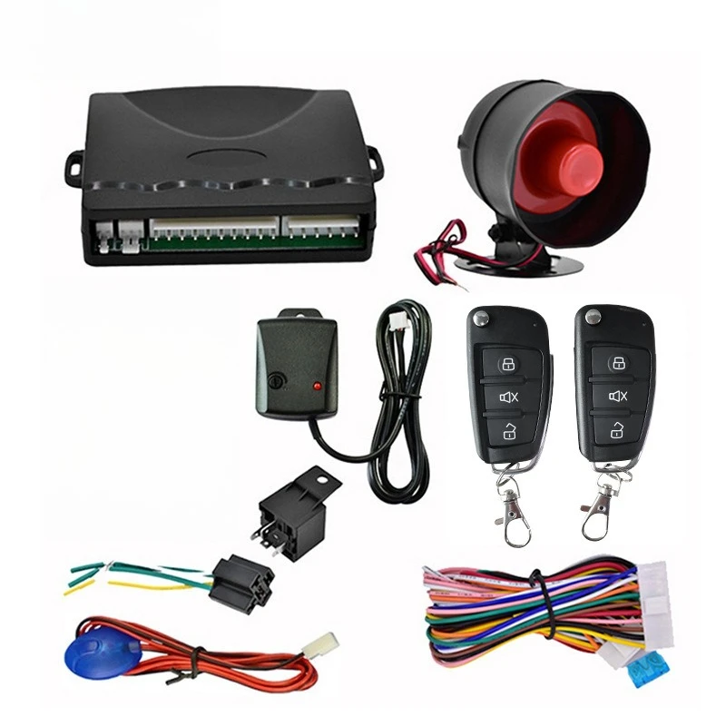 

Auto Supplies Car Anti-theft Device Car Alarm System Remote Control Central Lock Vibration Alarm