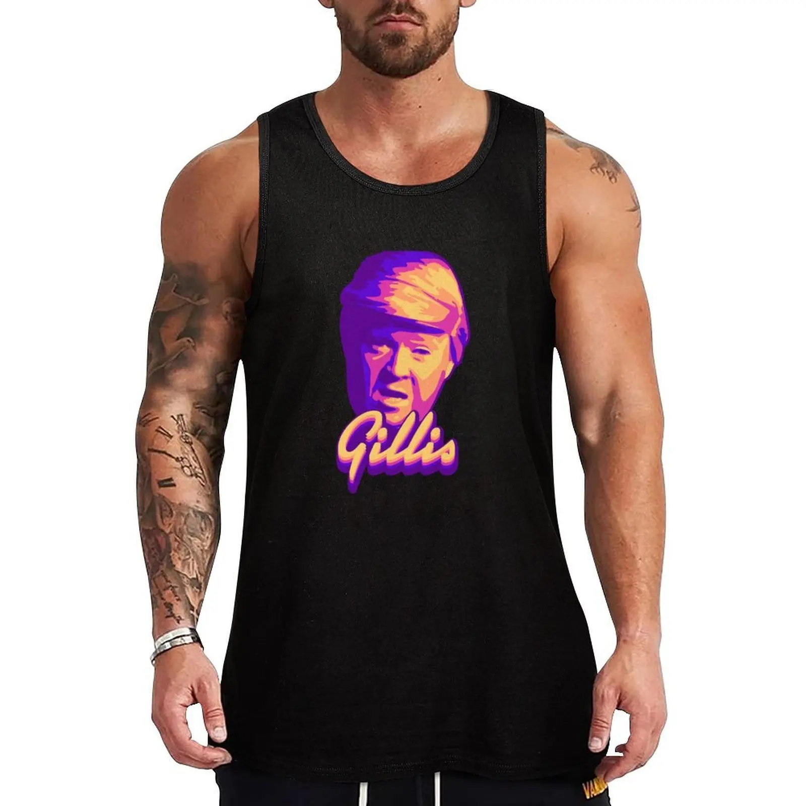 Camiseta sin mangas Shane Gillis, estilo casual y relajado, holgada, sin mangas, para verano