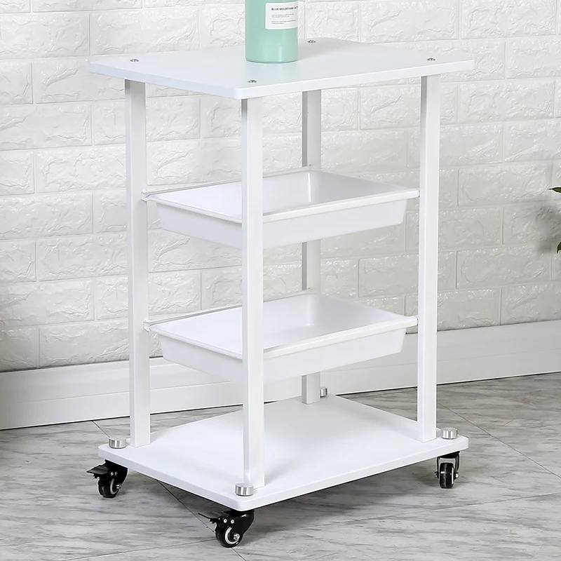 

Dressing Cart Cosmetic Helper Trolley Wheels Chariot Service Professional carrito de almacenamiento con ruedas Aesthetics Wine