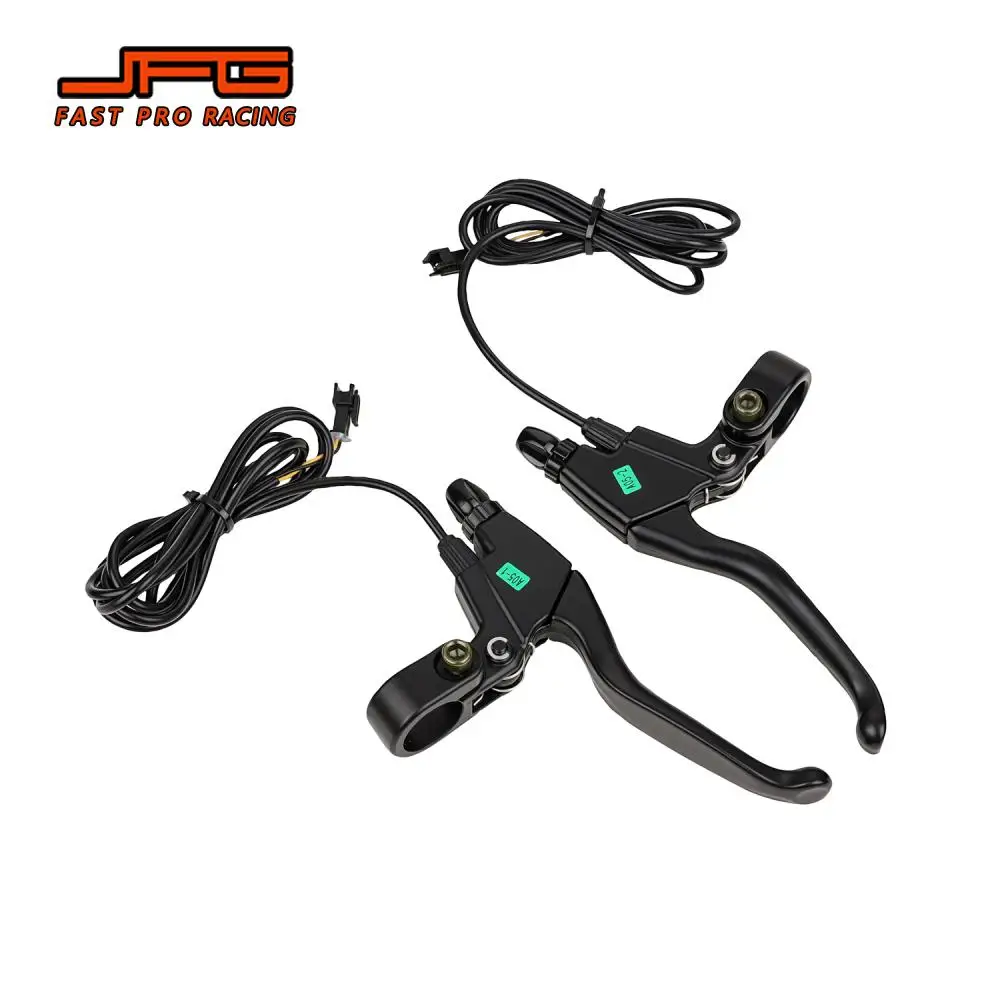 Motorcycle Accessories Left Right Handlebar Brake Lever Cutoff Switch Set For ENGWE M20 Fat Tire Electric Vehicle Bike E‑Bike
