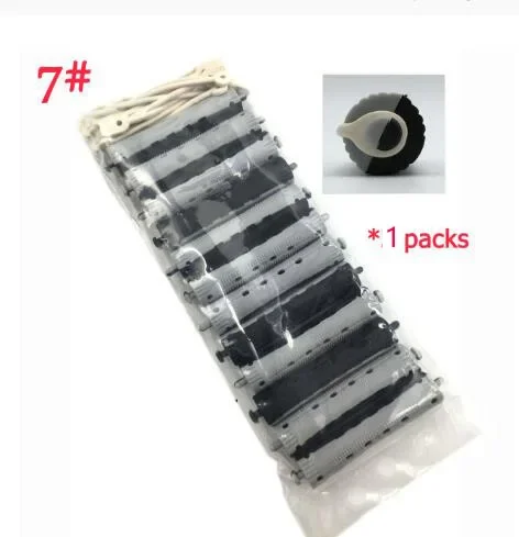 Neue 12-teilige Salon Gummiband Lockenwickler Set Kalte Dauerwelle Stangen Lockenwickler Bars Haarspange Curling Flauschige Wellenförmige Haar Maker Styling DIY