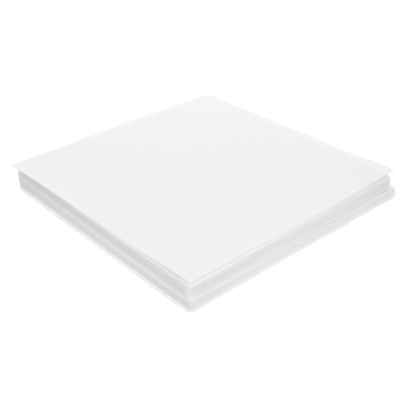 

20pcs White Felt Sheets Soft Thick Craft Fabric For Diy Sewing Projects Holiday Decorations Christmas Halloween Art