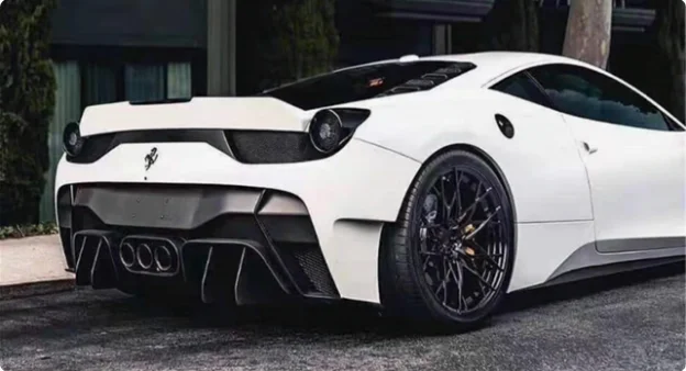 For Ferrari 458 modified Vorsteiner2011 2012 2013 2014  carbon fiber rear bars large surrounding front side skirt tail