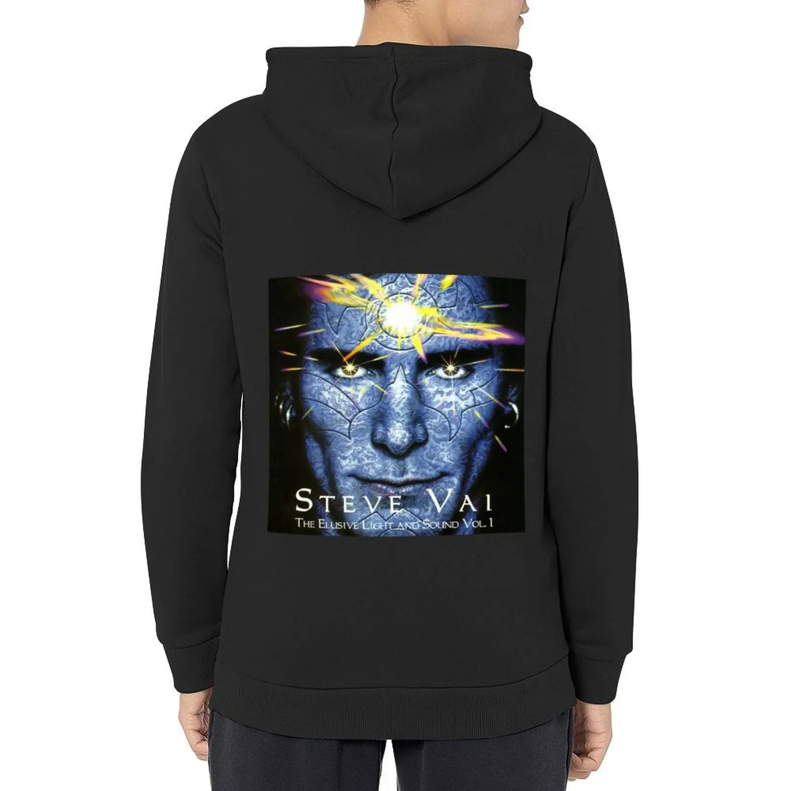 

Steve Vai the elusive light and sound volume Hoodie blouse men's clothes men's autumn clothes anime clothing graphic hoodie