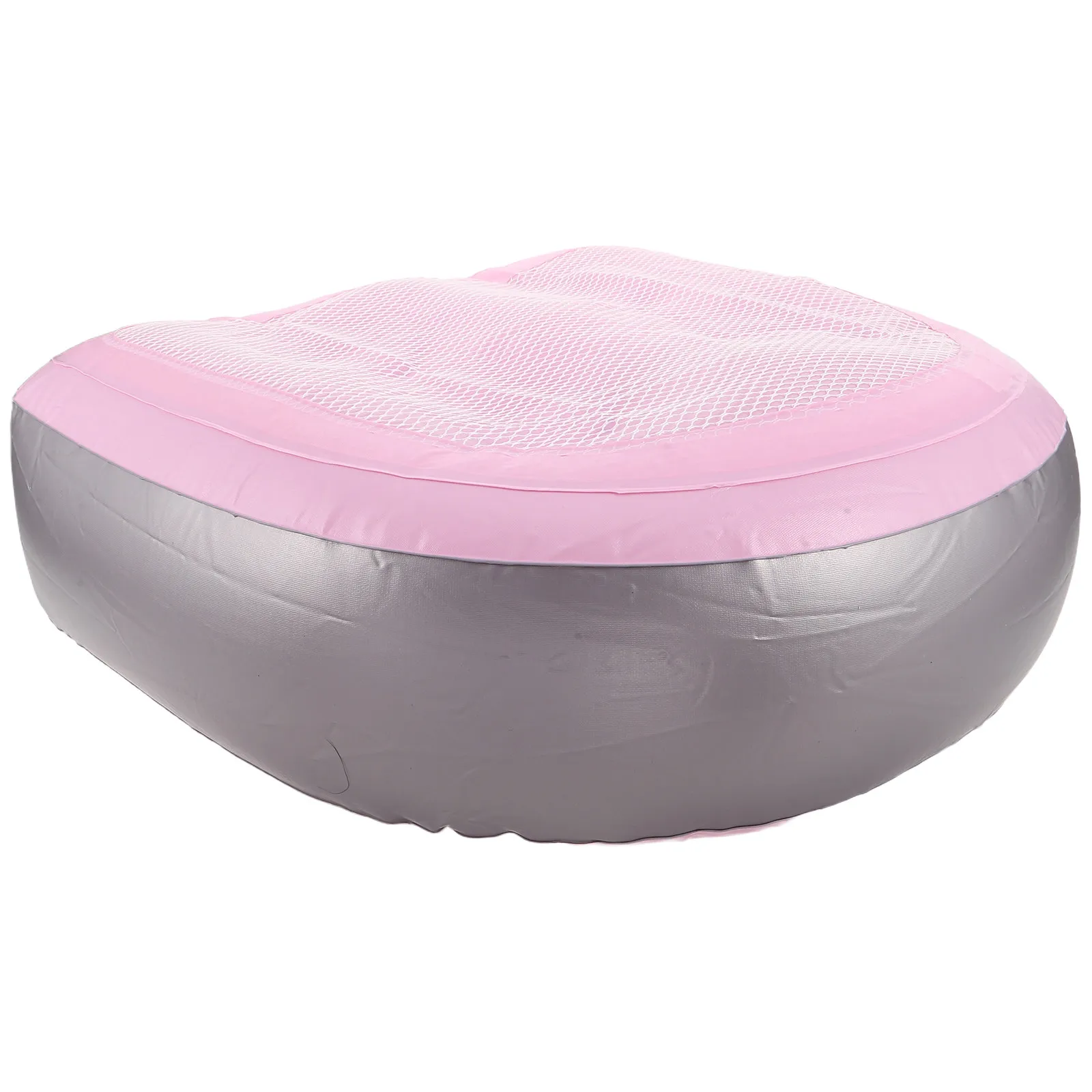 Inflatable Hot Tub Cushion Non Slip Suction Cup Dual Purpose Adjustable Spa Seat Water Filled Bath Tub Booster Seat Cushion