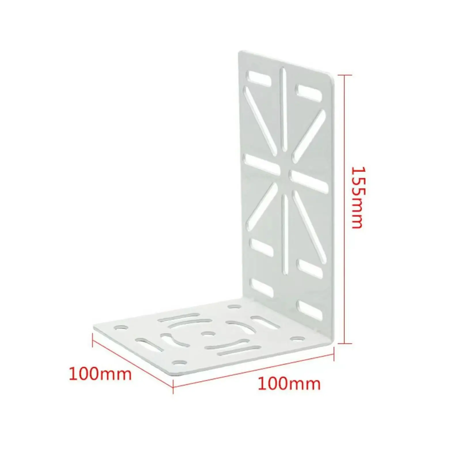 L Shaped Camera Bracket CCTV Cameras Support Security Camera Mount Adapter Outside Exterior for Backyard Lawn Patio Garden Hotel