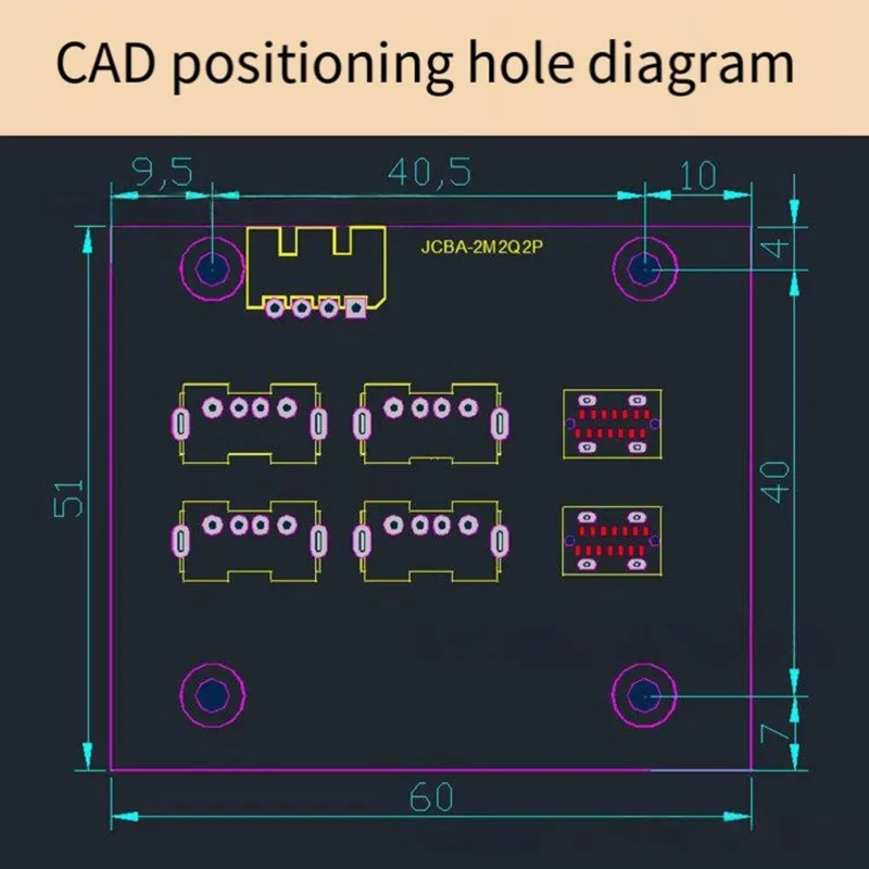 [B24B!】 Lithium Battery Energy Storage USB Fast Charging PD Fast Charging Board 4USB With 2 Type-C Power Supply Power Mod