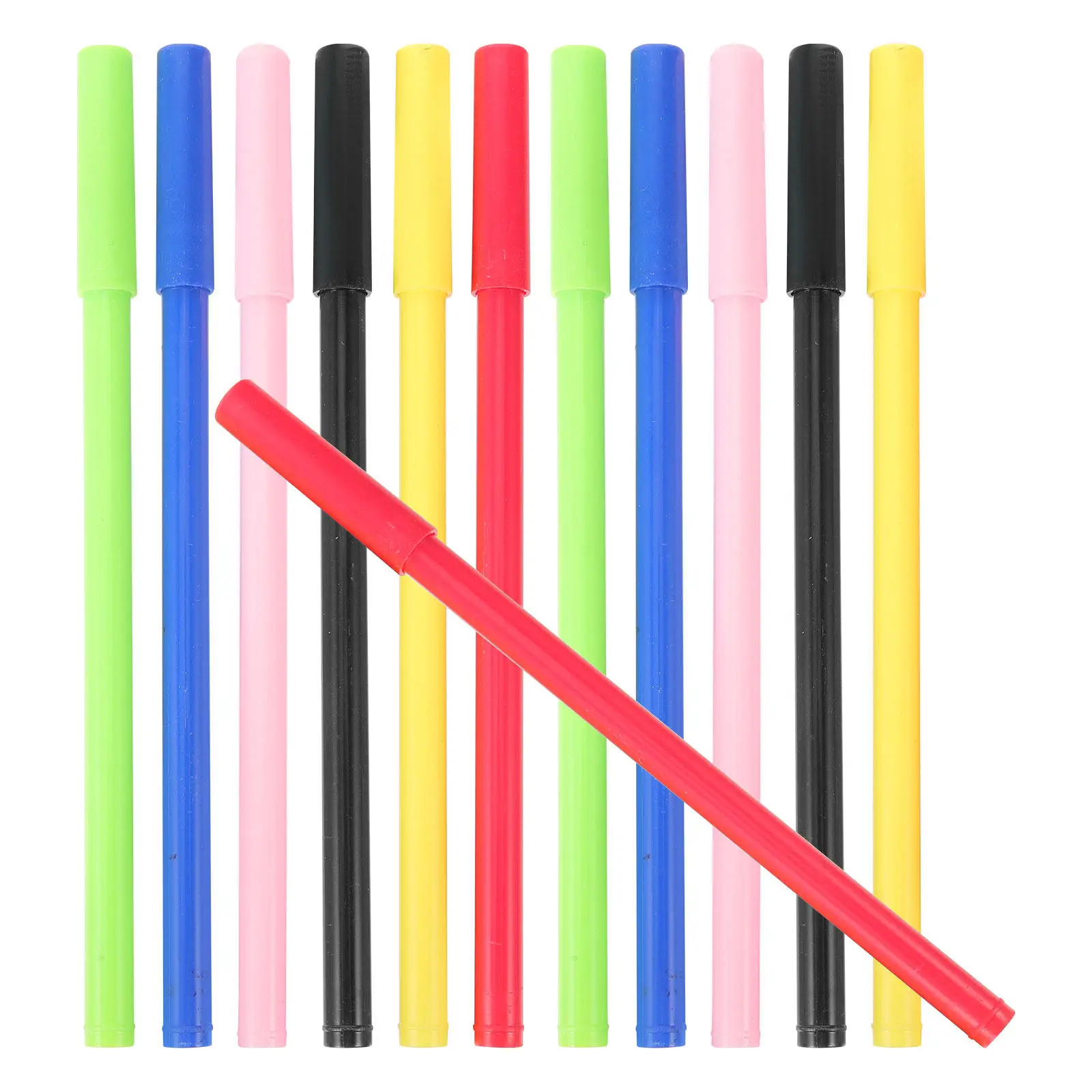 

12Pcs School Stationery Gel Pen Creative Felt Tip Pens Students Teachers Office Signature Writing Pen Felt Tip Pens