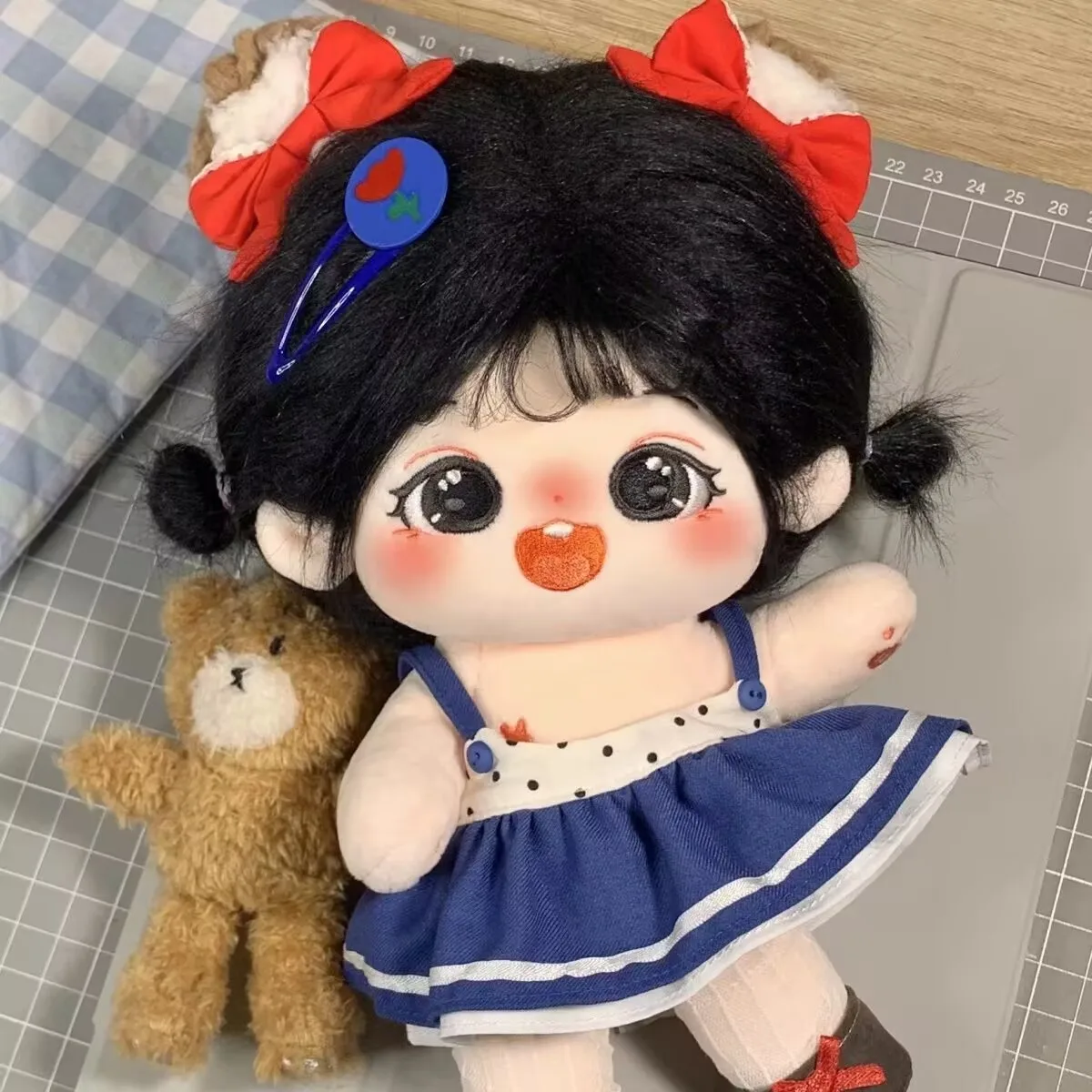 Original cotton doll 20cm dress, Apple doll dress, cute and affordable set, climbing dress, princess dress view 2