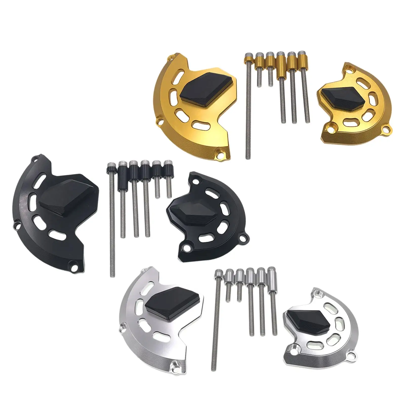 محرك حالة غطاء القابض سبائك الألومنيوم دراجة نارية الجزء الثابت الحرس تحطم وسادة واقية لياماها PG-1 2024 #2