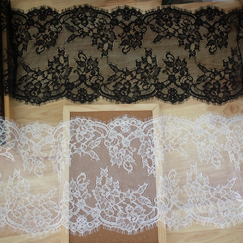 6m=2Stk. Exquisite Wimpernverzierung, Spitzenkleidung, Hochzeitskleid, Verbindungsmaterialien, DIY-Kleidung, Rockkante, Accessoires, RS24603 – Detail 3