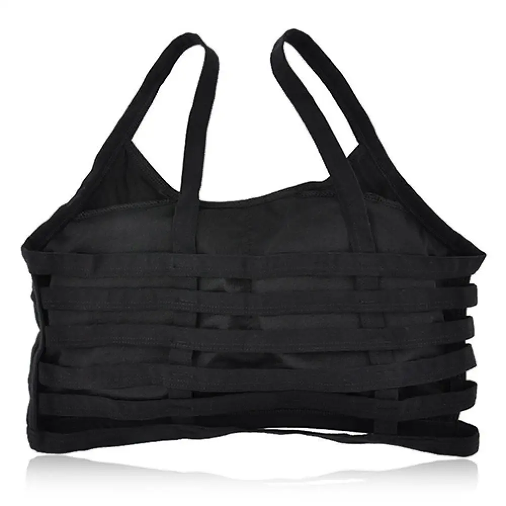 Women\'s Sexy Bralette Caged Back Cut Out Strappy Loose Slim Fit Elegant Comfortable Durable Padded Bra Bralet Vest Crop Top