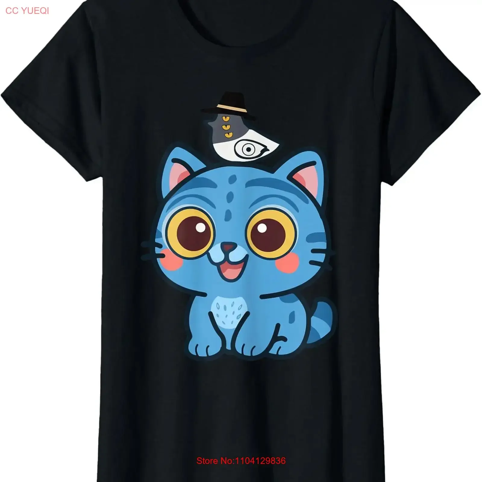 Design Derpy Vintage Animated Cute Tiger Kawaii Ladies' Crewneck T Shirt vintage Washed designer clothes fashion Breathable