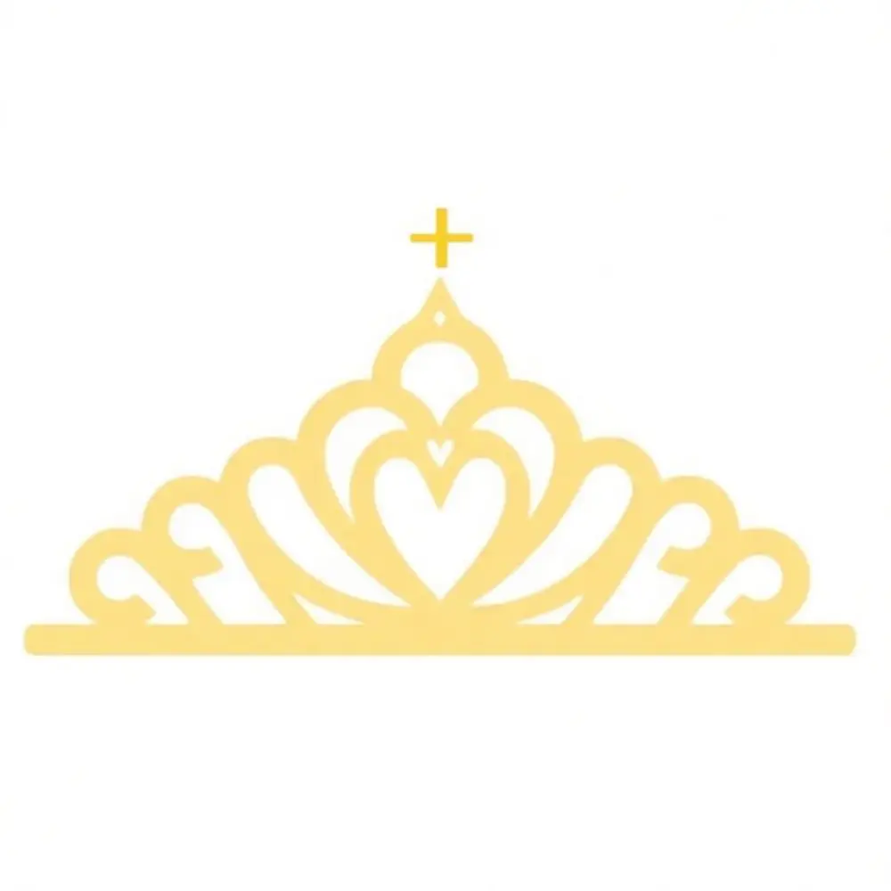 Large Crown Car Top Ornament Romantic Wedding Veil Decoration Elegant Bridal Vehicle Styling For Celebration Party Supplies