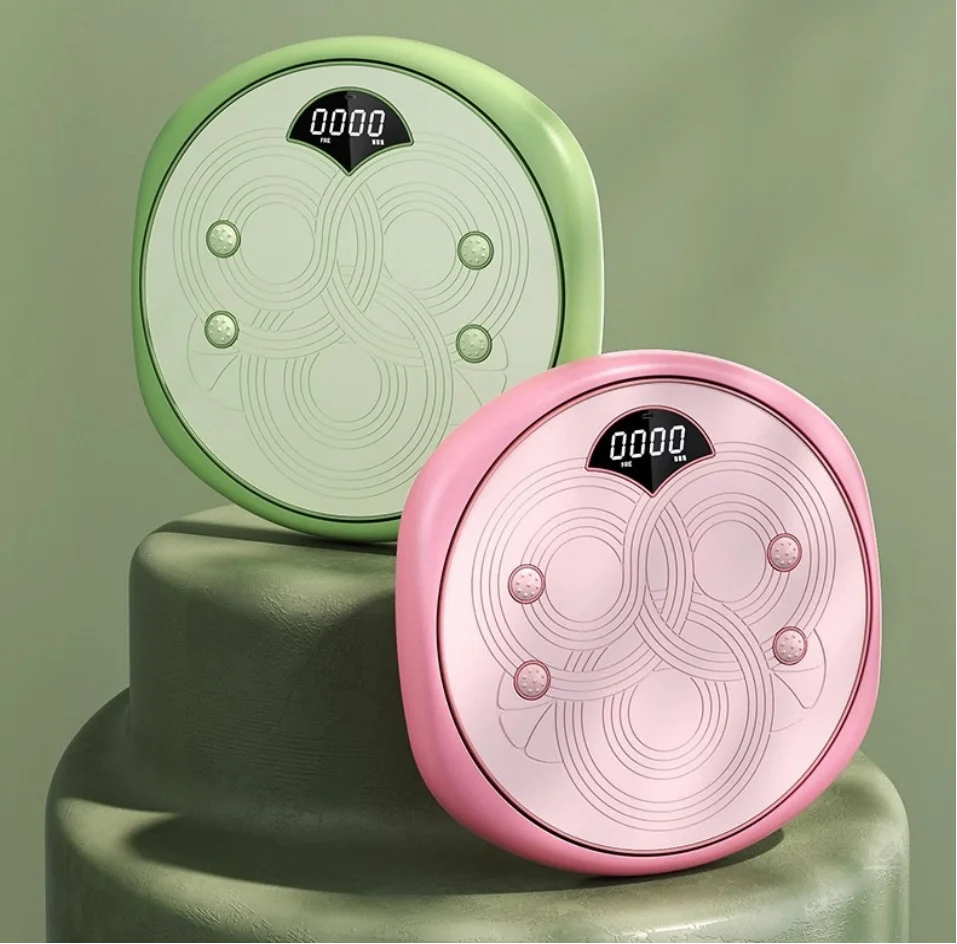 

Умный тренажер для талии с функцией массажа стоп для домашнего использования, разработанный для коррекции фигуры и сжигания жира, перезаряжаемый диск для тренировки талии