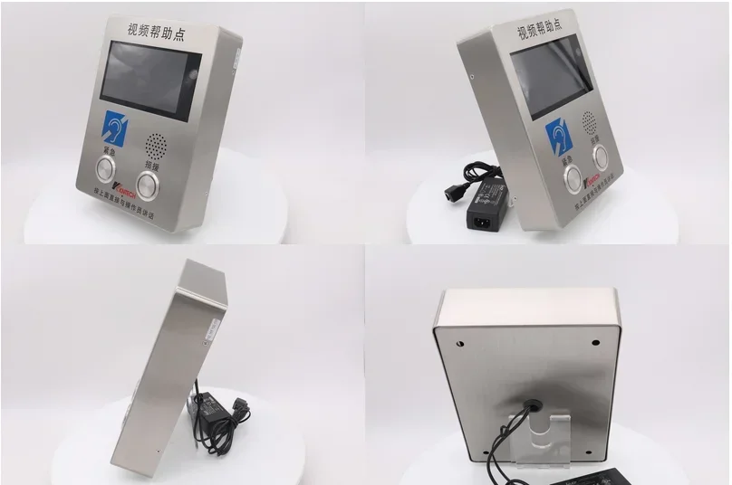 هاتف باب فيديو KNTECH commax KNZD-60 نظام اتصال داخلي عبر الفيديو نقطة مساعدة فيديو IP #5