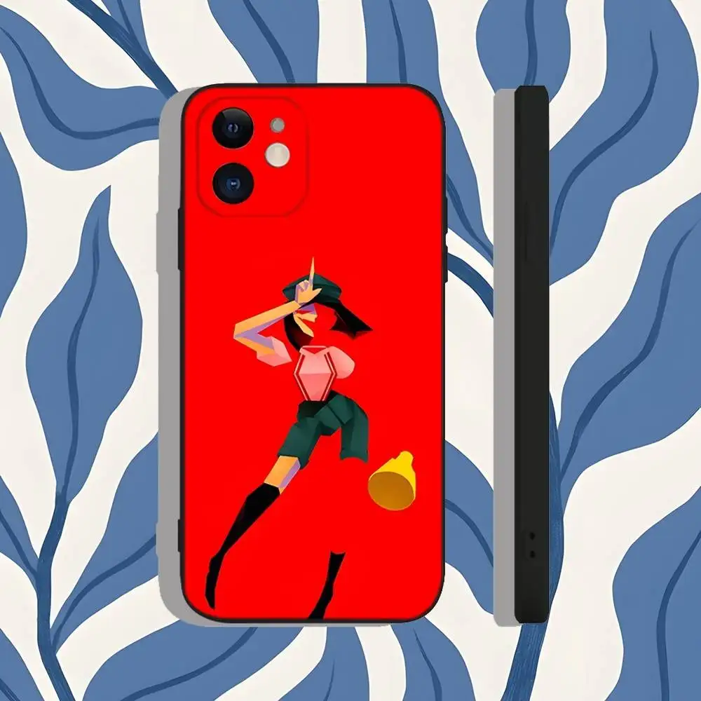 حافظة هاتف ENA Dream BBQ GAME لهاتف iPhone 16,15,14,13,12,11,Pro,Max,Plus,X,XS,XR,SE,8,7,Mini,Soft Silicone Black Case