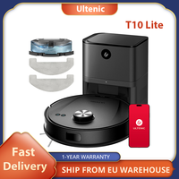 Ultenic T10 Lite Robot Vacuum Cleaner with LiDAR Navigation, 4500Pa Suction, Self-empty, Matrix Clean, Up to 180min Runtime