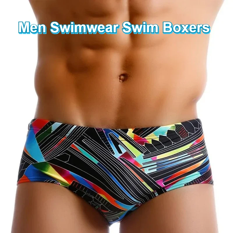 

Men Sexy Bikini Low Waist Swimwear Swim Boxers Board Shorts Swimsuits Cut Bathing Suit Water Sports Trunks Beach Underwear Pants