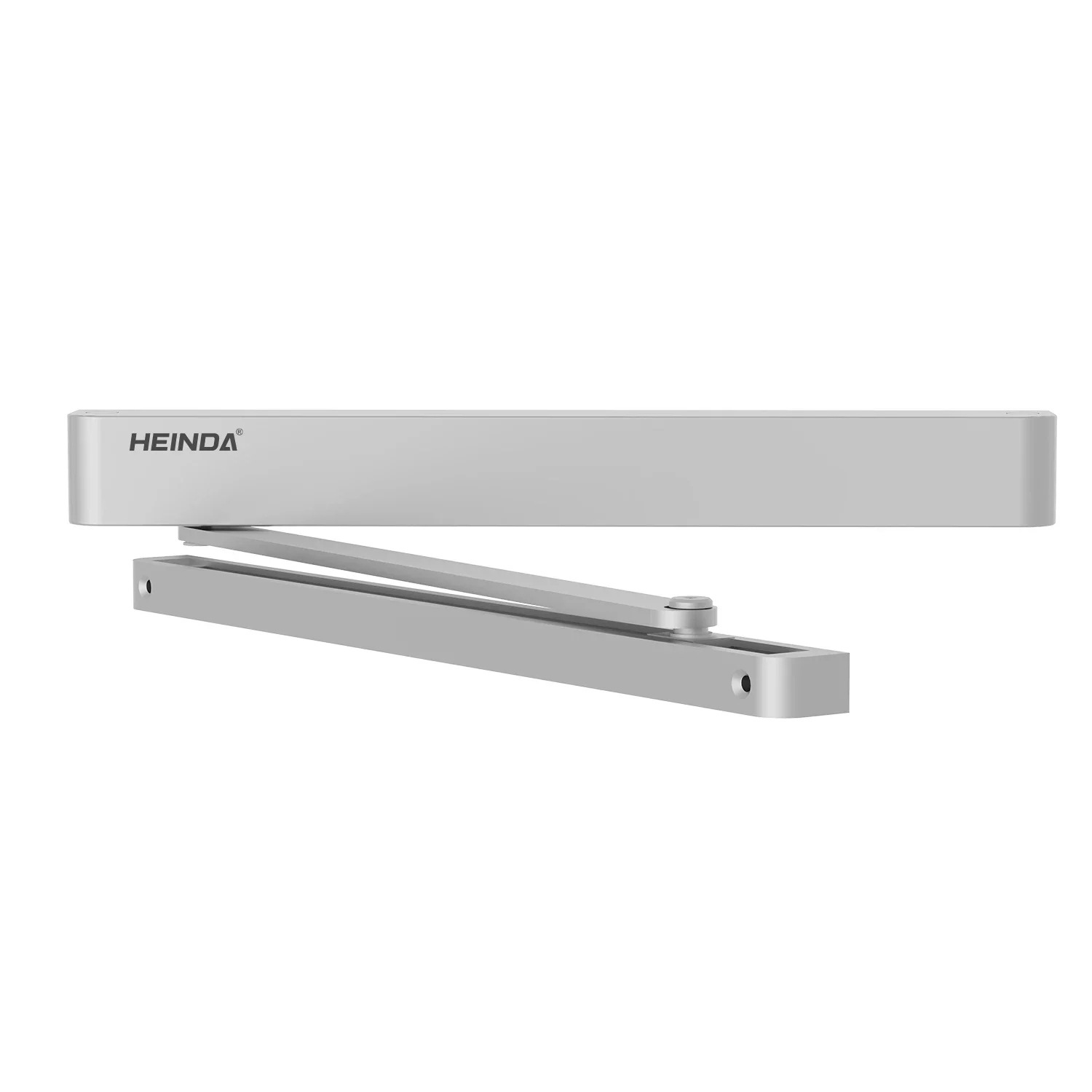 Extremely narrow and beautiful automatic door closer with remote control